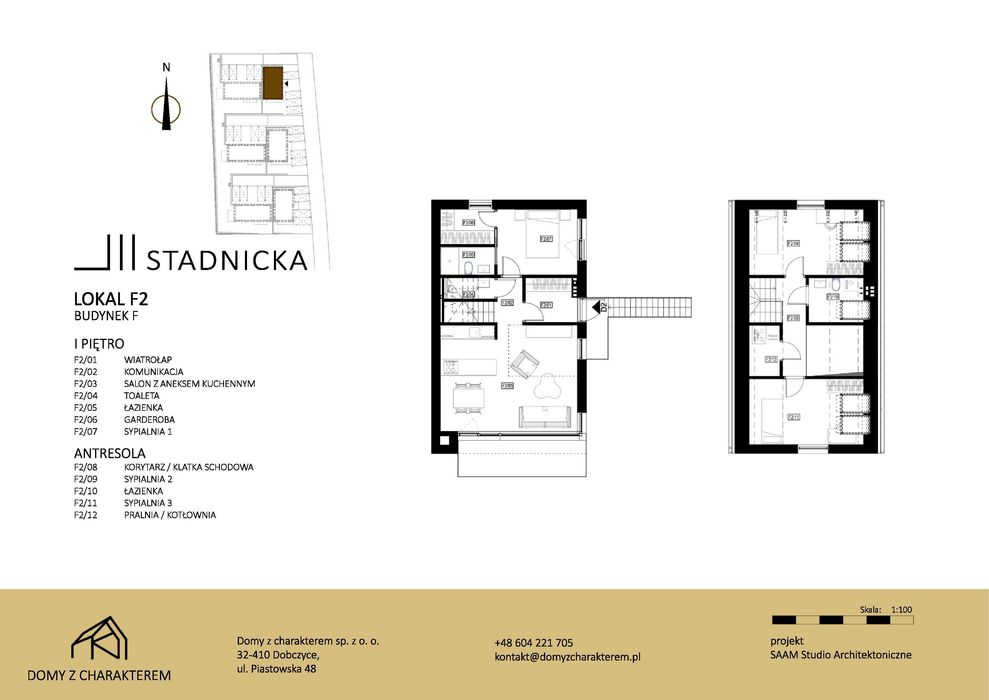 Ostatnie 110m2, dwupoziomowe, widokowe