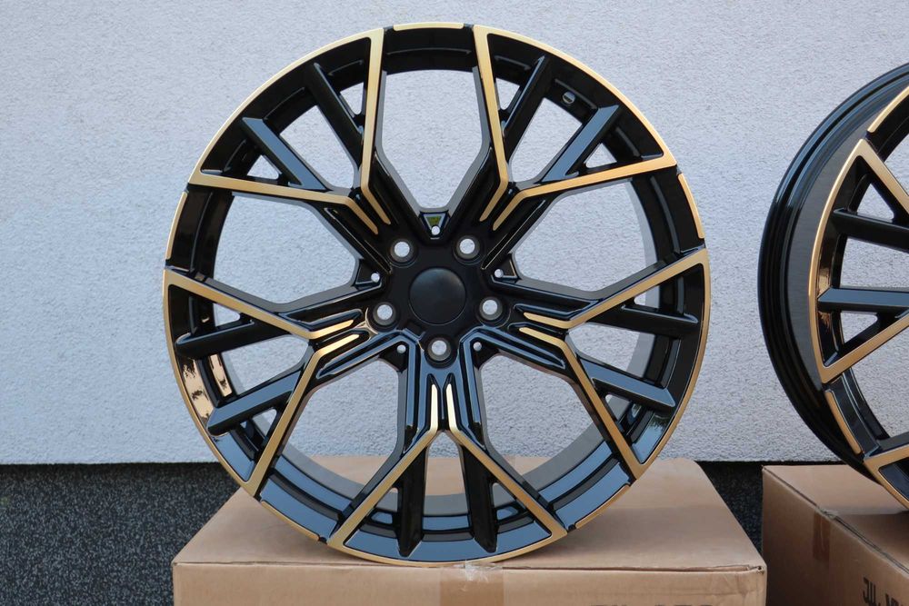 felgi 19 5x120 8/9 BMW f30 f31 f32 f33 e90 e91 e92 e93 f25 f26 e89 e84 f30 f31 f32 f36 f10 f11 f13 e89 WKLĘSŁE czarny + brąz