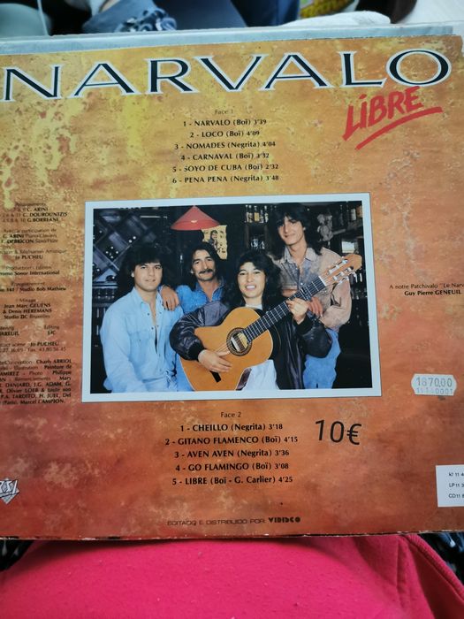 Variados discos de vinyl