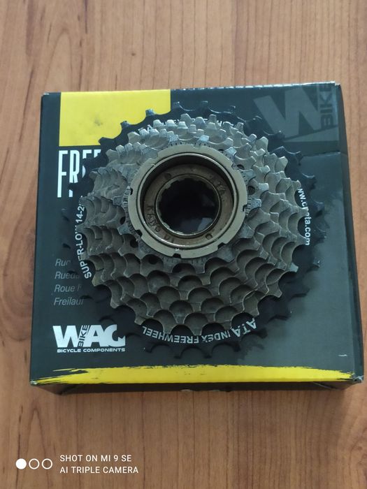 Cassete de 8 velocidades para bicicleta... Nova..