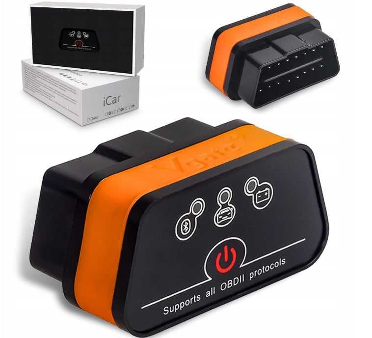 Діагностичний сканер (адаптер) vgate iCar2 Bluetooth 3.0 (ELM327 mini)