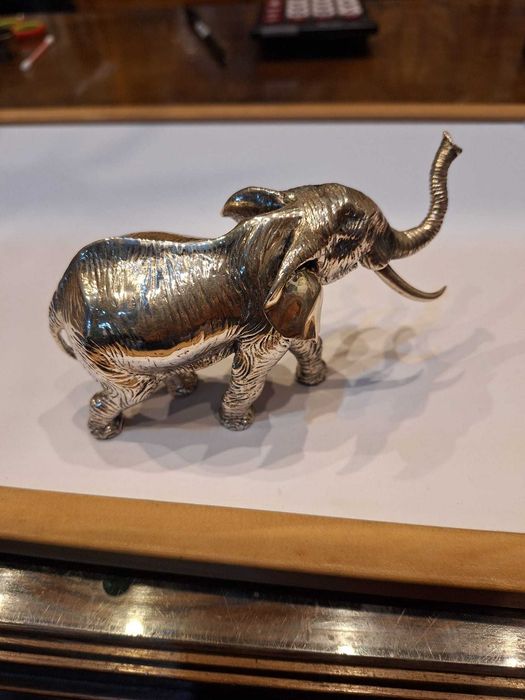 Elefante em Prata 925
