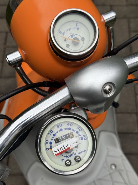 Скутер мопед Suzuki Lets 4 Pallet контейнер