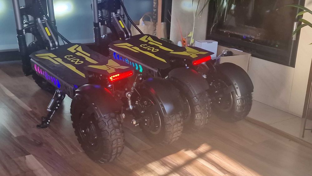 Duża Hulajnoga 3 kołowa OOTD T30 , 60V 3200W , zasięg 100KM , Stan jak Nowa.