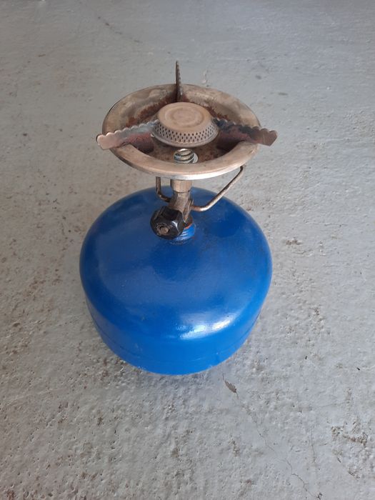 Butla gazowa turystyczna z palnikiem napełniona