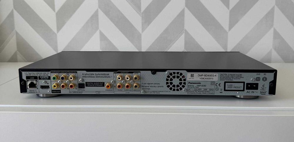 Leitor de Blu-ray Panasonic DMP-BD80