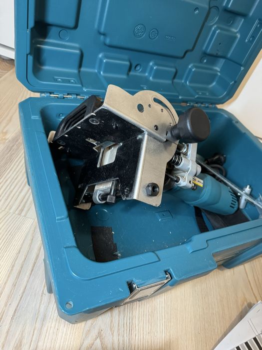 VIRUTEX AB181VD – frezarka do połączeń OVVO, idealny stan, dodatki