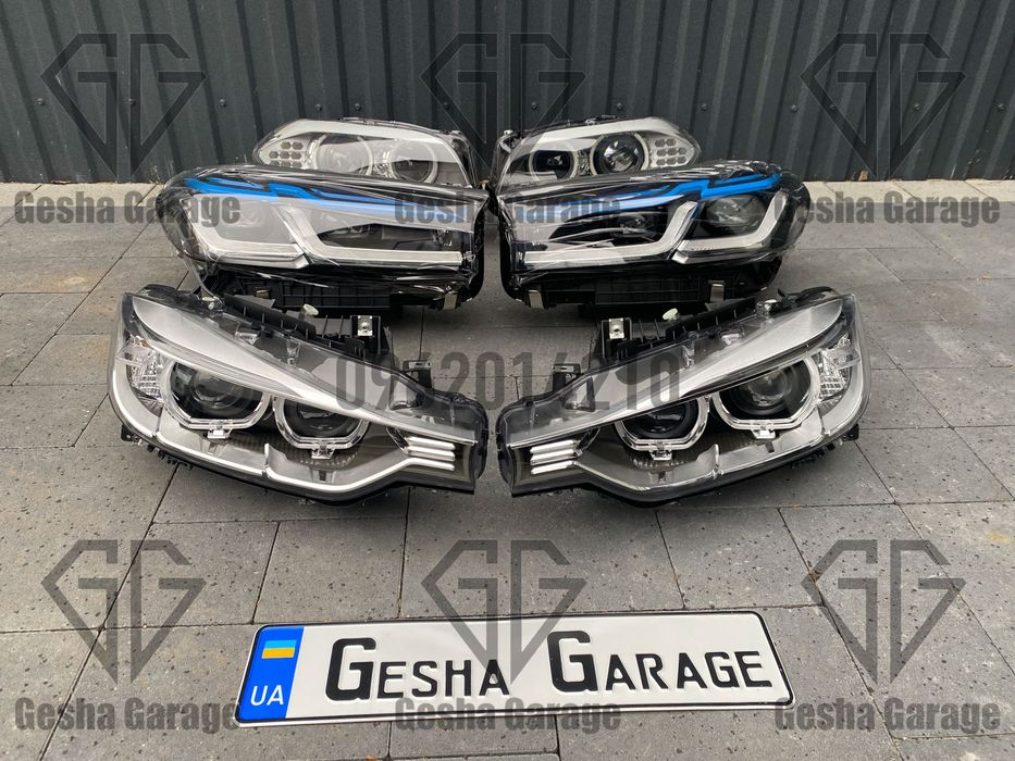 Комплект фар БМВ BMW g30e39e53e61e70f10f30 лед ксенон галоген адаптив