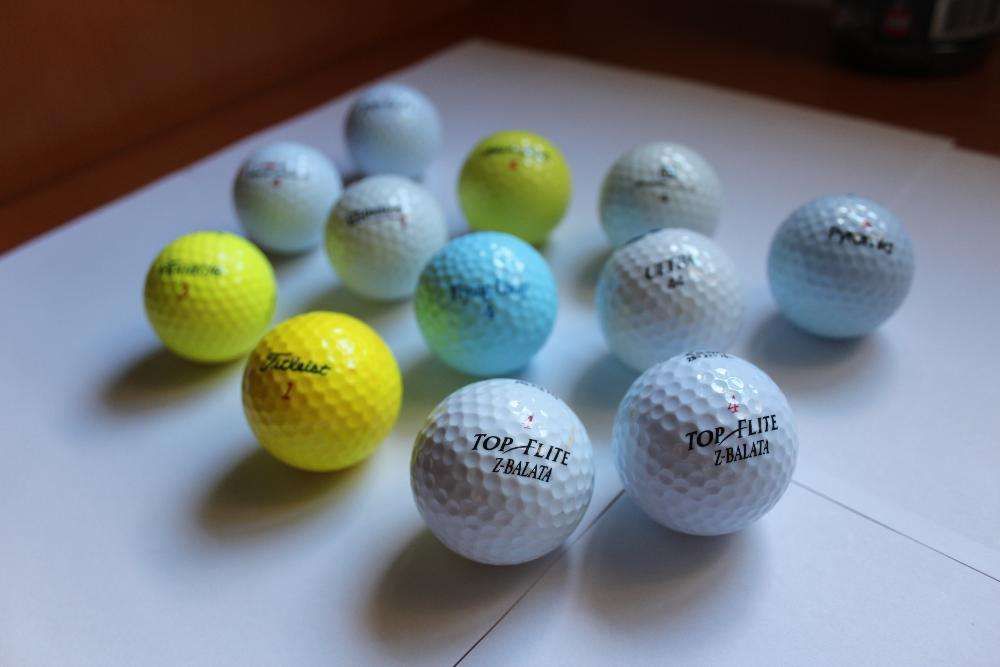 Bolas de Golf Coleccionaveis