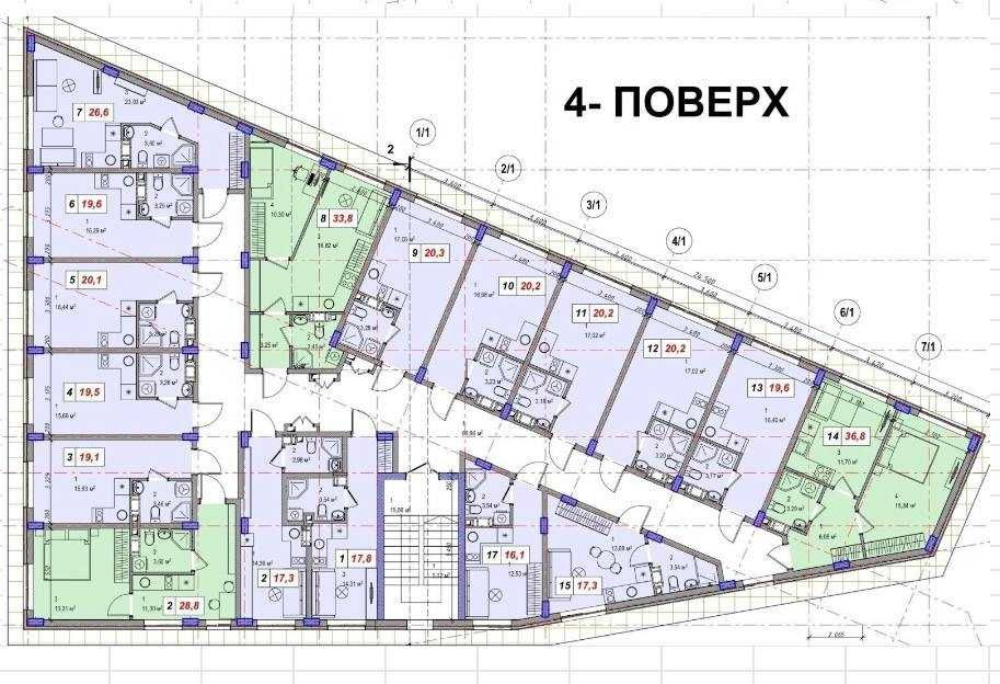 1-room apartment apartment by the address (area 16,1 m²) - Atlanta.ua - photo 7