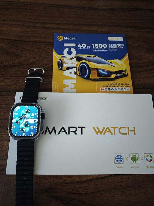 Смарт годинник DW100 Pro повноцінний телефон на руці.