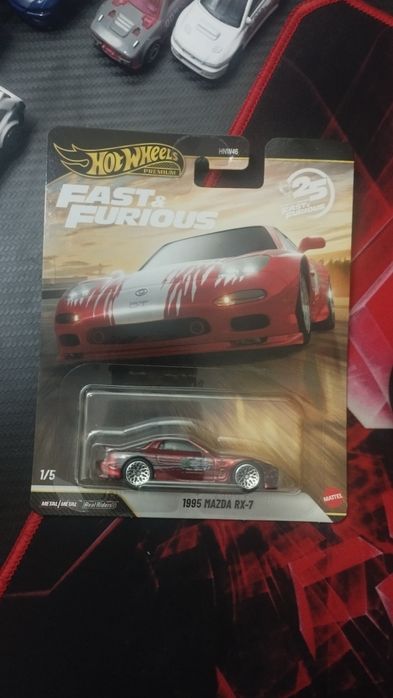 Hot wheels premium 1995 mazda rx 7 chase fast & furious: 1 500 грн
