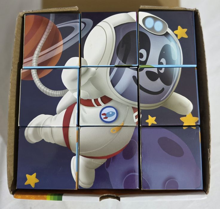 Panda - Cubos 6 imagens