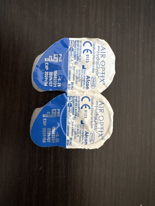 Air Optix plus HydraGlyde 2 szt. Moc: -5,25