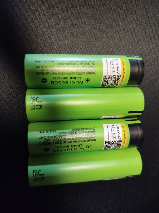 Акумулятори 18650 LiitoKala Lii-34B 3400мАг 10 шт