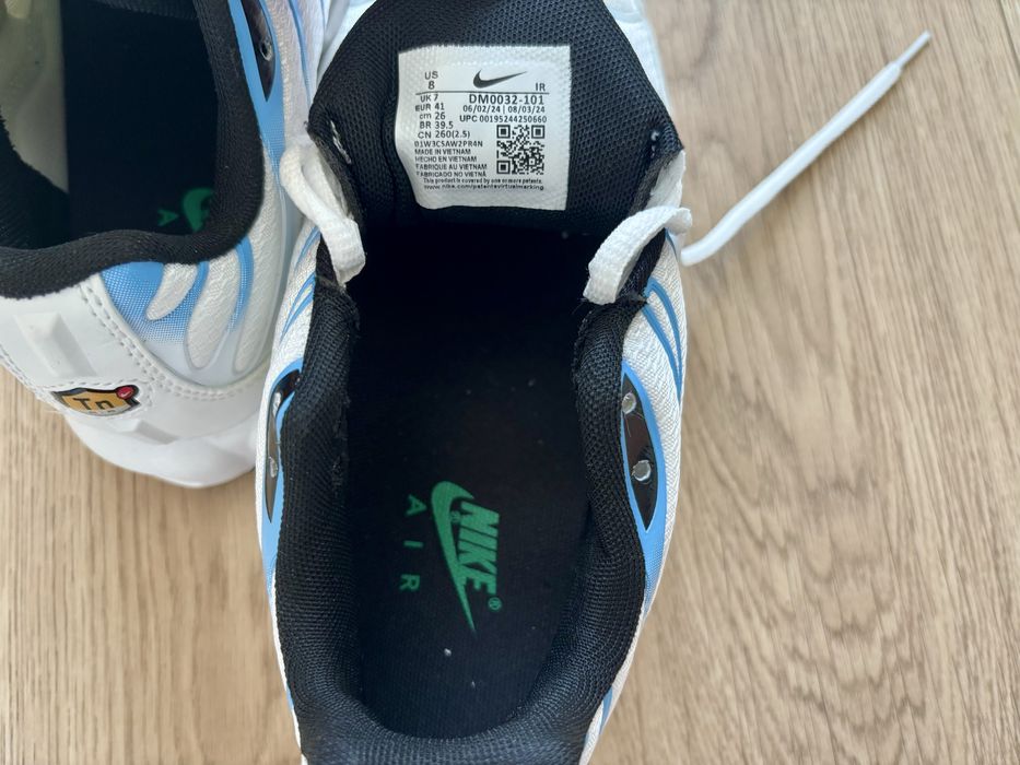 Nike Air Max Plus TN "White University Blue"