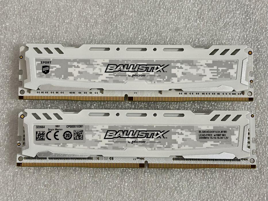 Pamięć Ballistix Sport DDR4 16GB 2400MHz CL16 BLS8G4D240FSB