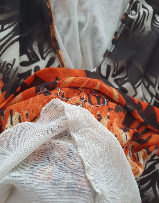 OKAZJA oryginalna bluzka bluzeczka panterka etno