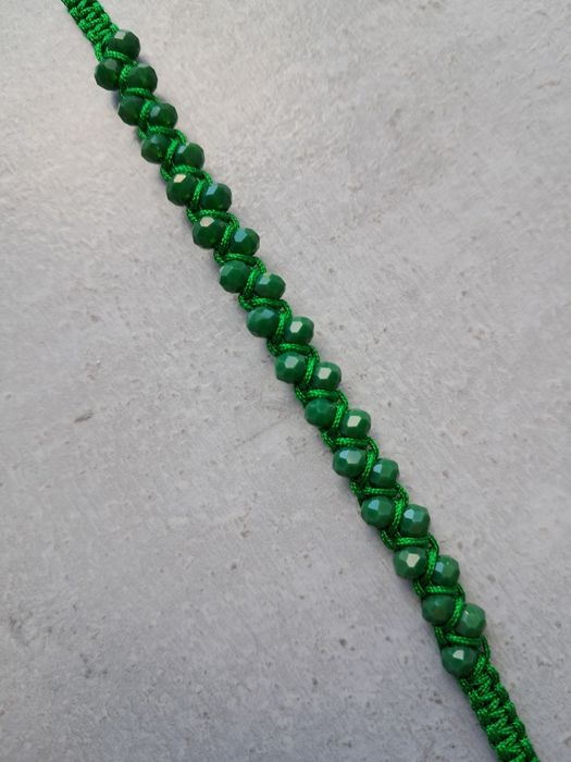 Bransoletka, zielona bransoletka