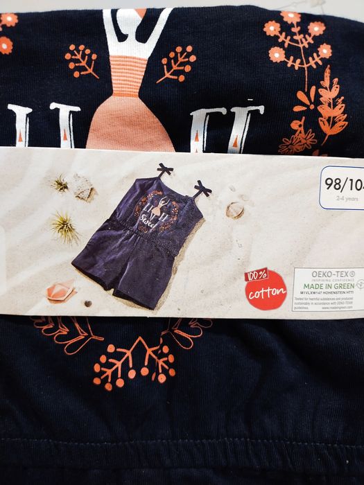 Kombinezon dziewczęcy 98/104 granat