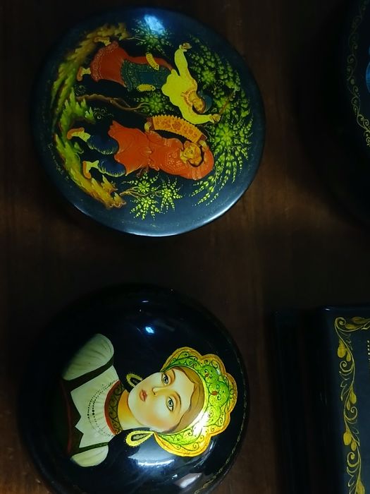 Caixa antigas da Russia