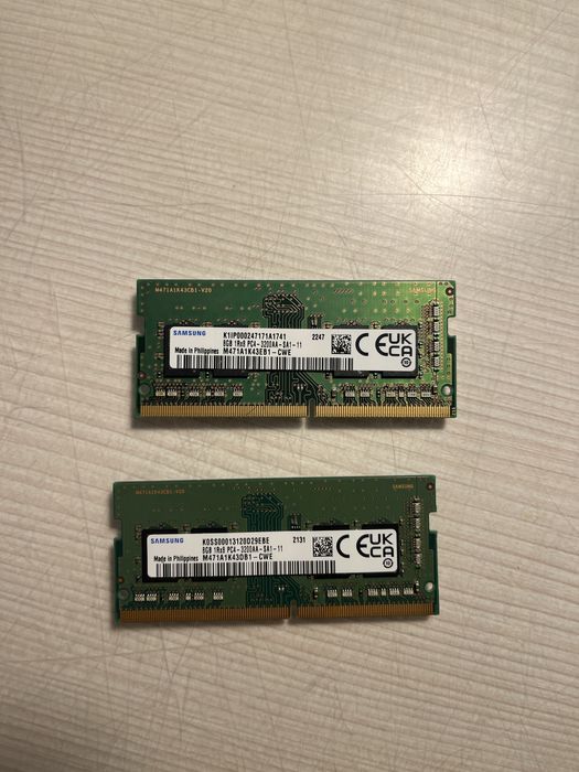 Комплект RAM Samsung 16GB (2x8GB) SO-DIMM DDR4 3200MHz