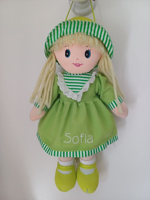 Boneca de pano 'Sofia" para pendurar