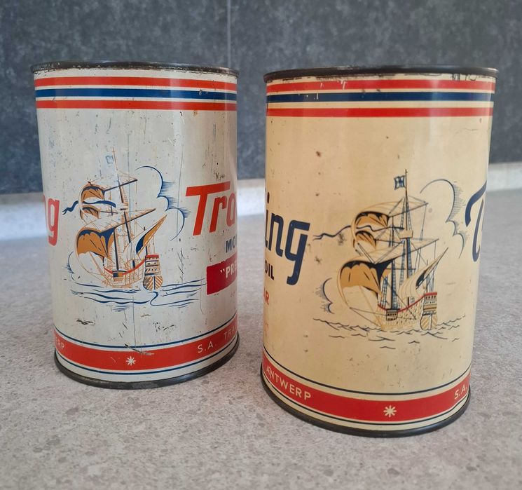 Latas de oleo da Trading !