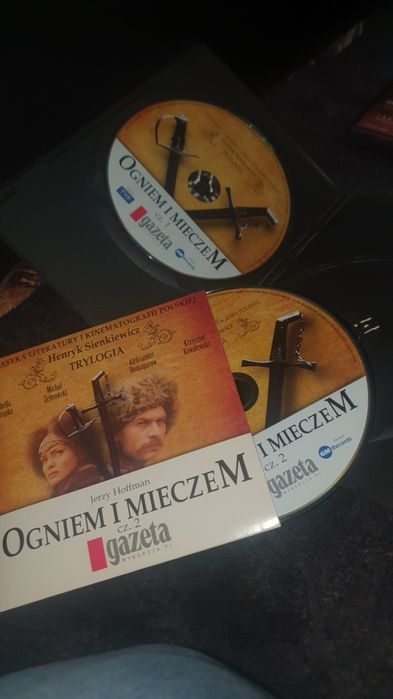Zestaw filmów DVD VCD