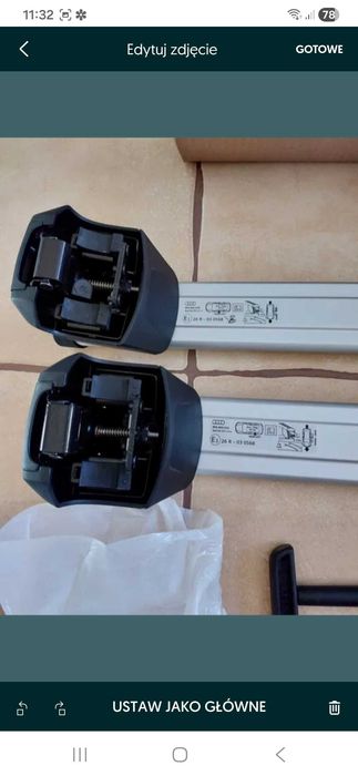 BELKI / relingi dachowe AUDI Q5 II FY   NOWE