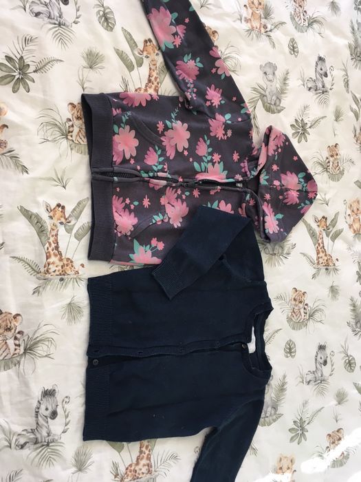 Bluza i sweterek dla dziewczynki