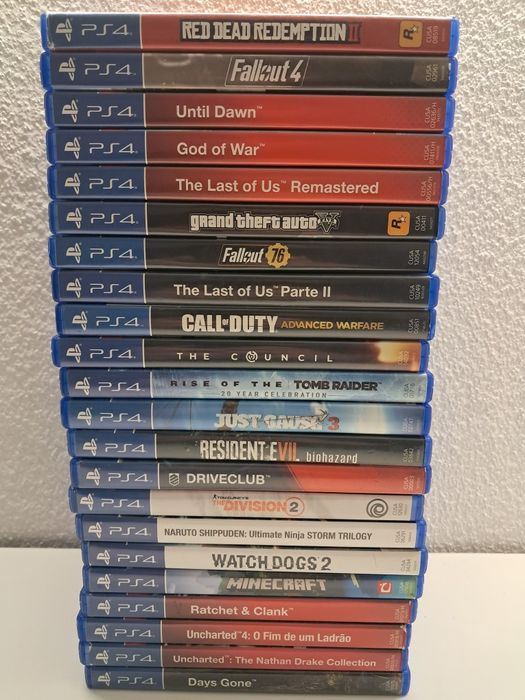 Jogos para a Playstation4