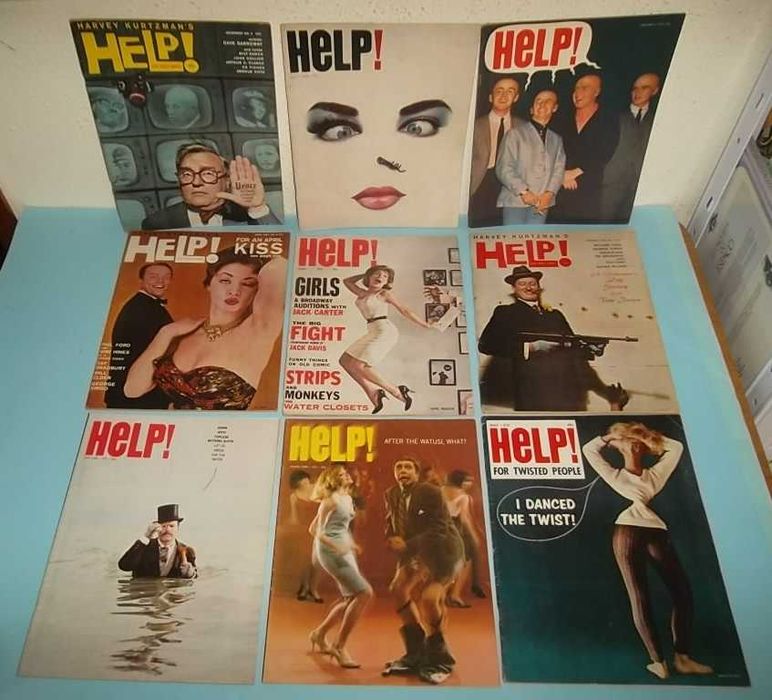 HELP! Magazine - 1960 - Crumb, Shelton, Kurtzman, Woody Allen...