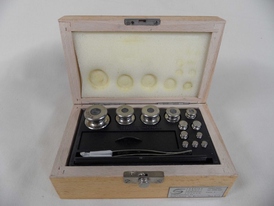 Odważniki z PRL-u stan magazynowy