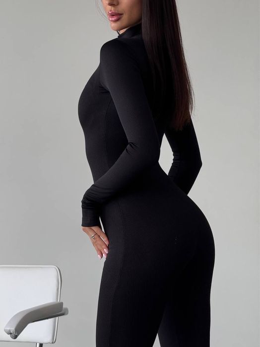 Комбінізон жіночий на флісі комбез рубчік