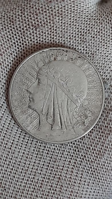 Moneta 10zł Głowa Kobiety 1932r