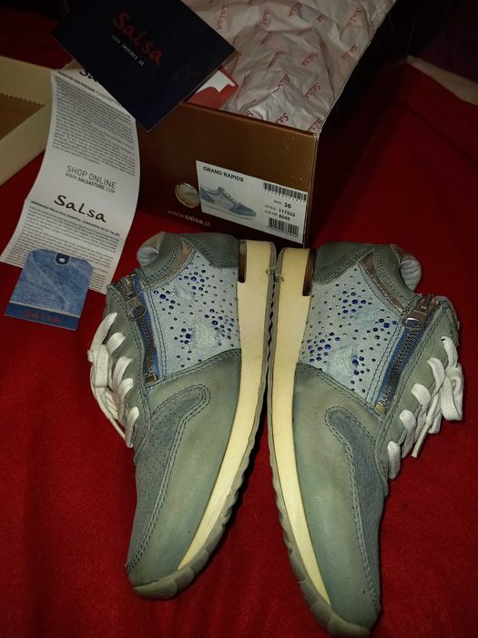 Sapatilhas azuis claras - 36 - Salsa