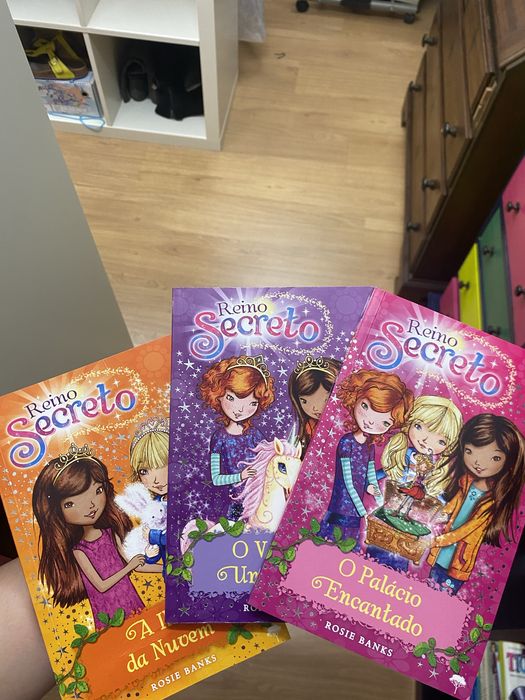3 livros Reino Secreto