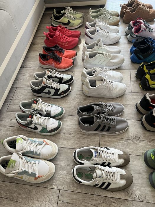 Buty damskie meskie mix do odsprzedaży bulk