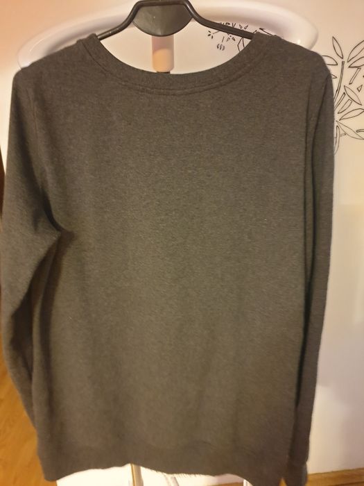 Bluza damska L szara napis