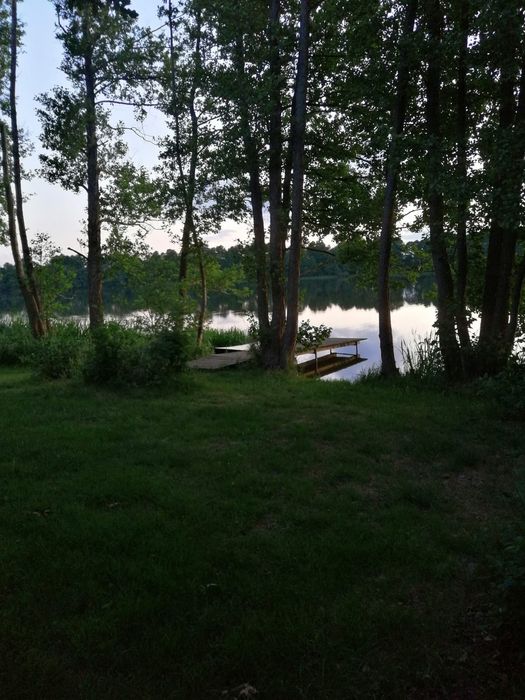 Domek na Kaszubach nad jeziorem