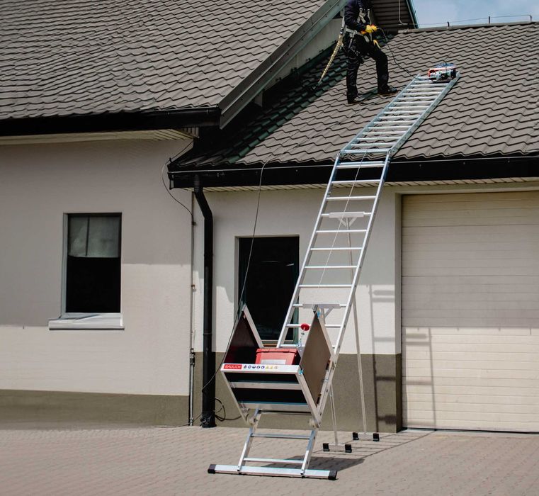 Drabina winda wciągarka dekarska DRABEST 12m Wysyłka gratis promocja