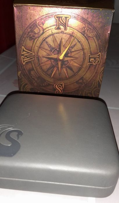 Редкая коллекционная монета Тувалу 2 доллара 2017 года с компасом