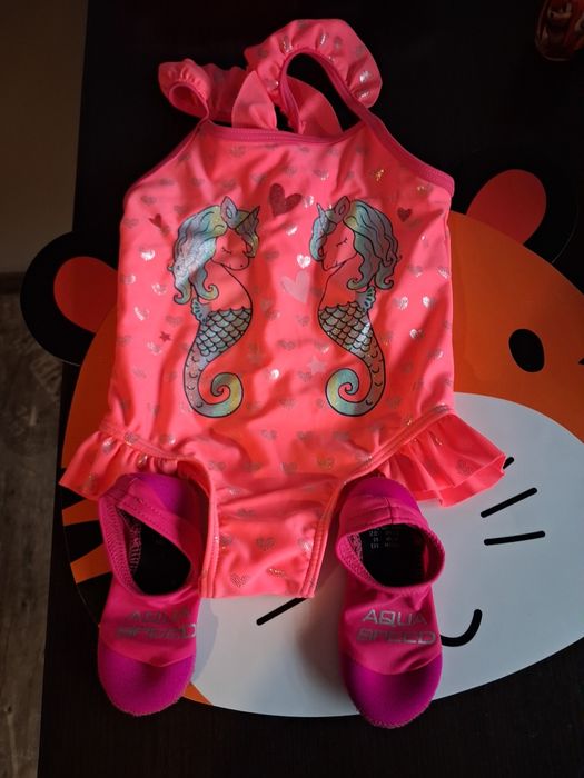 Komplet na basen dla dziewczynki