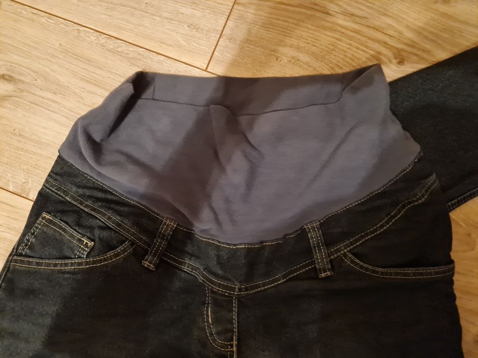 Jeansy spodnie ciążowe