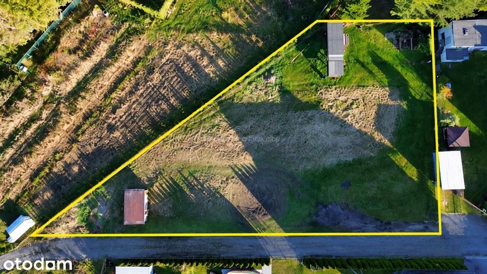 Działka 1188 m² / tylko 4 km od A1!