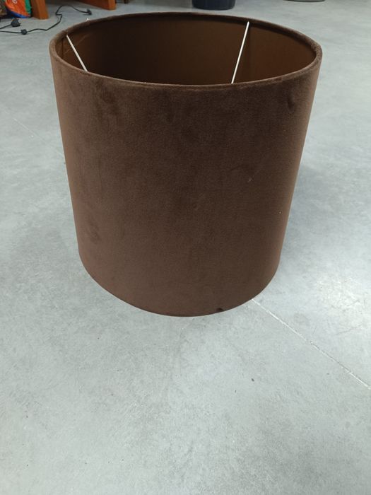 Abajur grande veludo