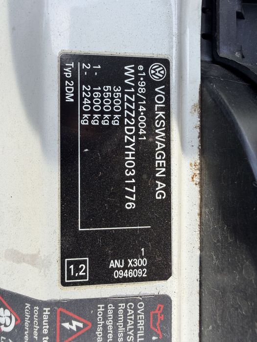 VW LT 35 2.5 TDI | Garażowany | OC 08.2027 | Przegląd 05.2027
