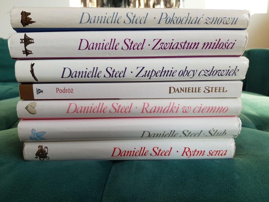 Danielle Steel - 7 książek - Zestaw