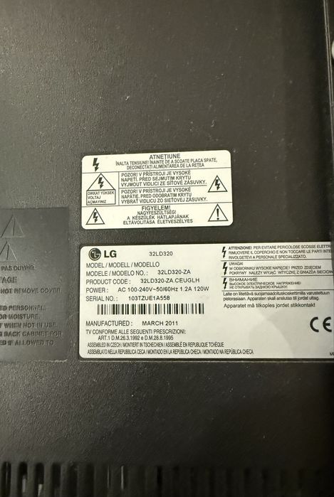 Televisão LG 32LD320 32 polegadas LCD HD